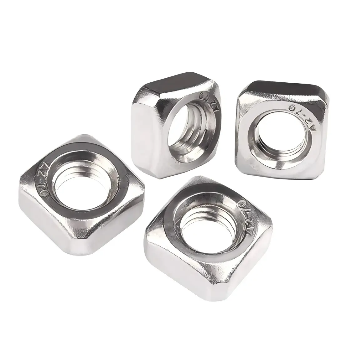 MYWAY Metal Square Nuts
