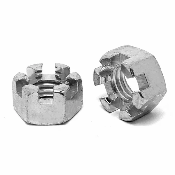 MYWAY Metal Castle Nuts | Slotted Nuts
