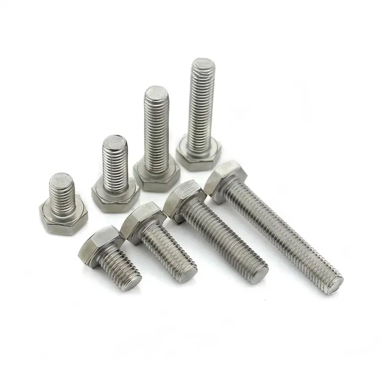 Hex Full Thread Bolt DIN933 ASME B18.2.1 M8x30 A4(ss316)