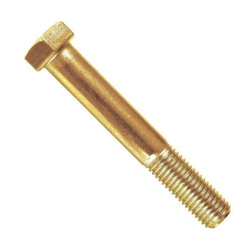 Hex Half Thread Bolt DIN931 ASME B18.2.1 M12X70 8.8 Grade Brass