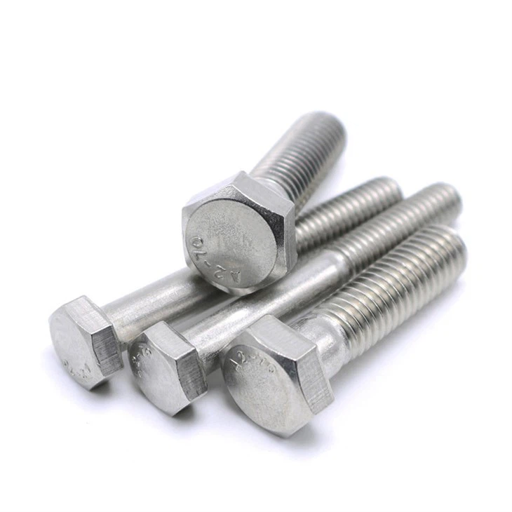 Hex Half Thread Bolt DIN931 ASME B18.2.1 M8x20 SS316/316 Stainless Steel