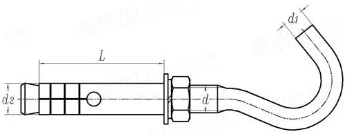 Expansion Hook YJT 1027 SS/Stainless Steel