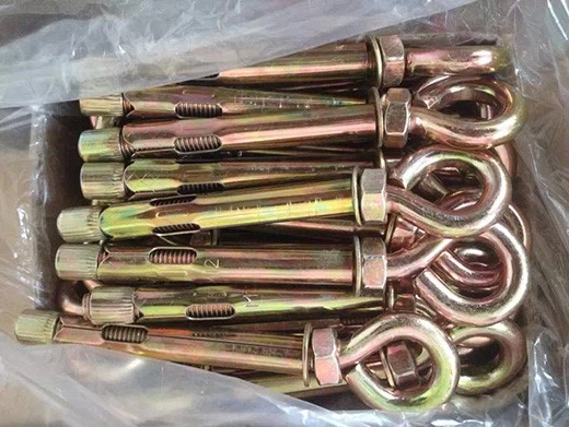 Eye Ring Expansion Bolts Color Zinc/Colour Zinc