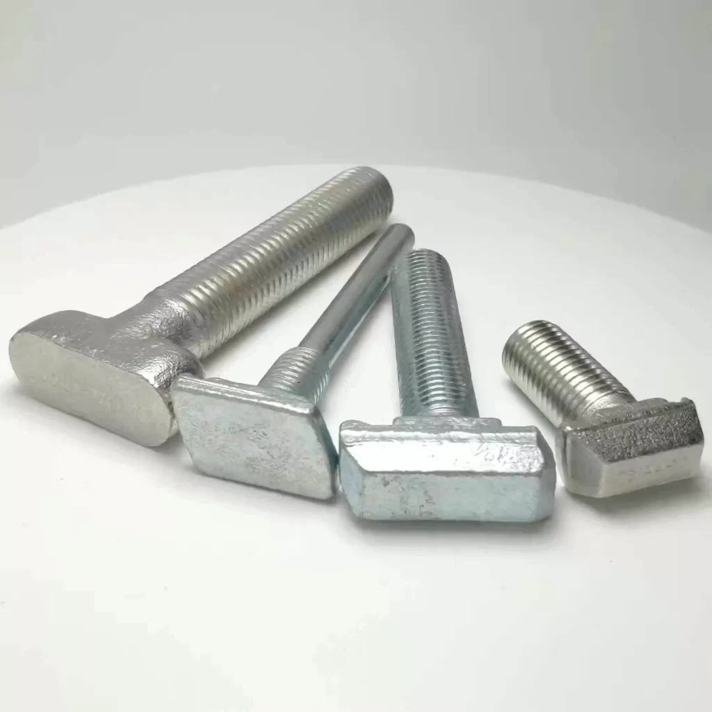DIN186 T Bolt Dimensions