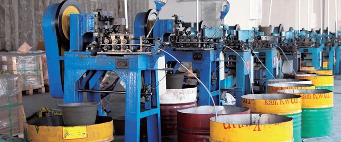 Washer production workshop