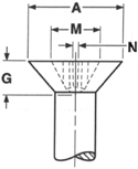 Flat Head Machine Screw, Wood Screws, Tapping Screws
