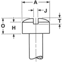 Fillister Head Machine Screws, SLOTTED, PHILLIPS