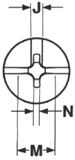 Combination Drive Pan Head