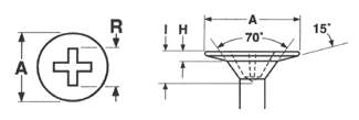 WAFER HEAD Self Drilling Screws