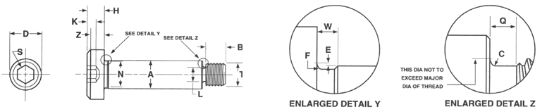 SOCKET SHOULDER SCREWS