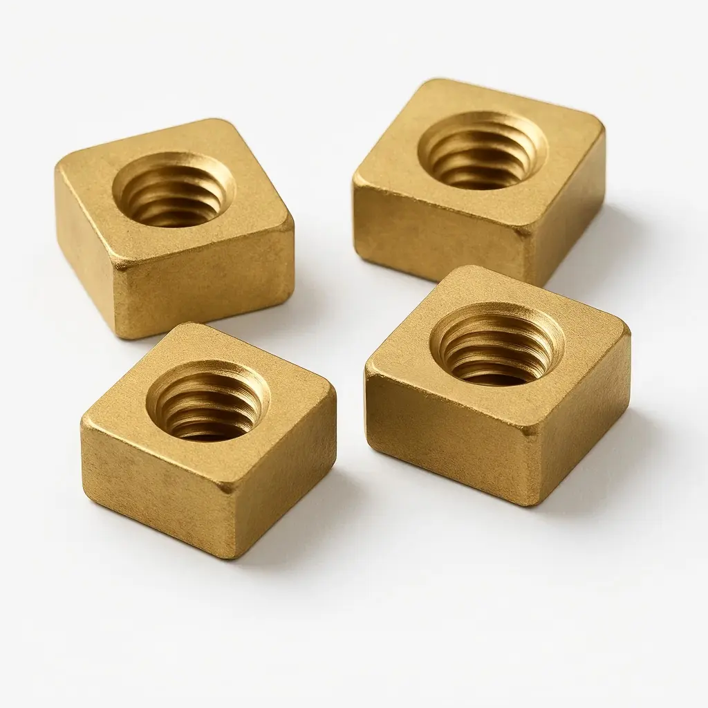 Brass Square Nut