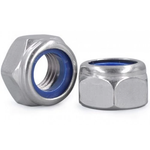 DIN985 Zinc Plated Hex Nylon Insert Lock Nut