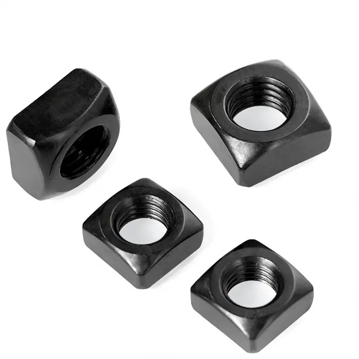 Black Electrophoresis Square Nut DIN562