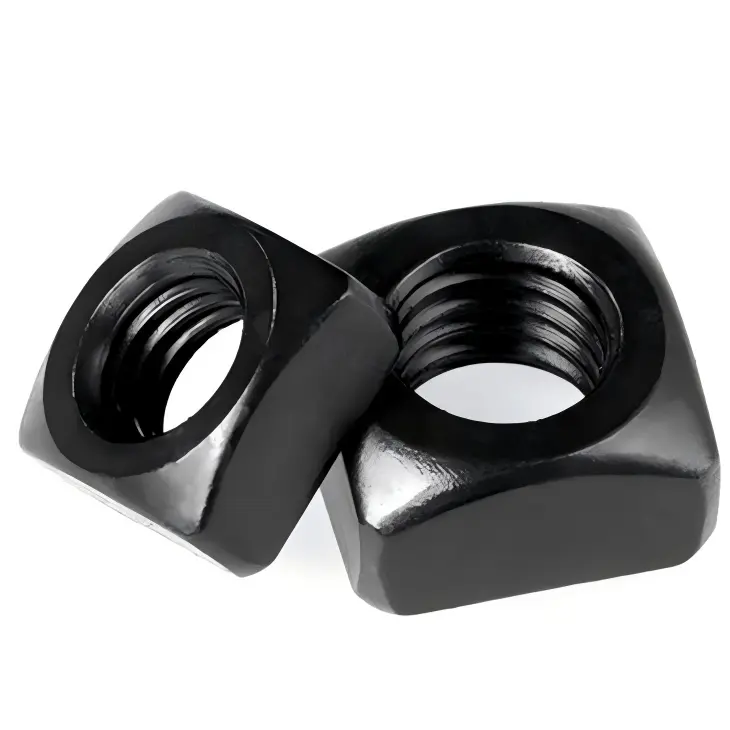 Black Electrophoresis Square Nut DIN562
