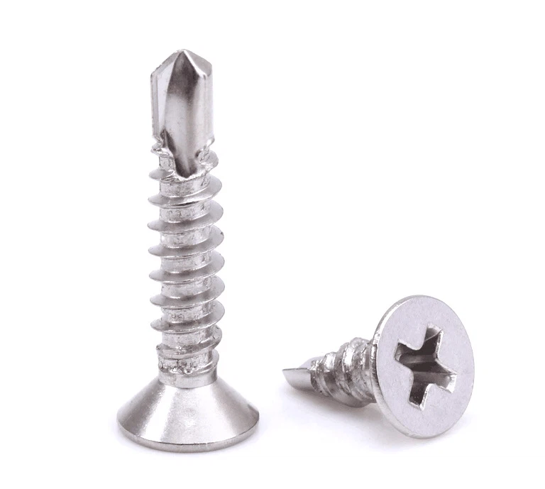 Cross Countersunk Drill Tail Self Tapping Screw DIN 7504 (O)