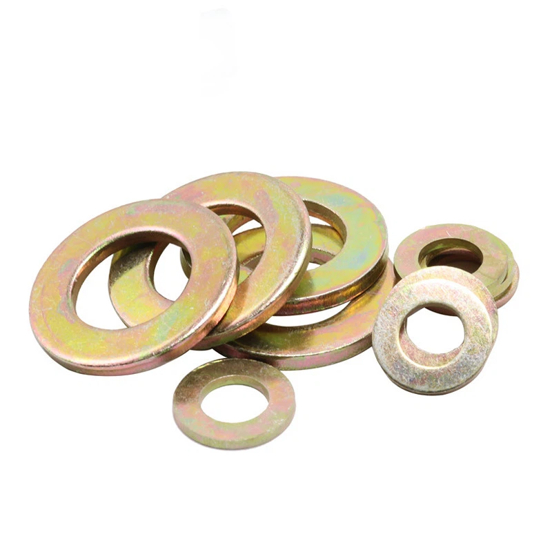 Flat Washer DIN125 Yellow Zinc
