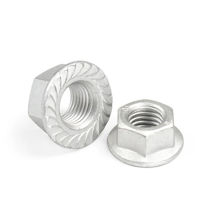 Hex Flange Nut With Teeth ASME B 18.16.4