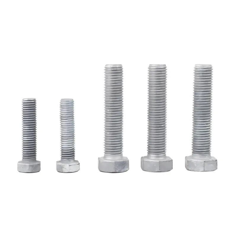 Hex Full Thread Bolt DIN933 ASME B18.2.1 M12X40 8.8 Grade HDG/Hot Dip Galvanized