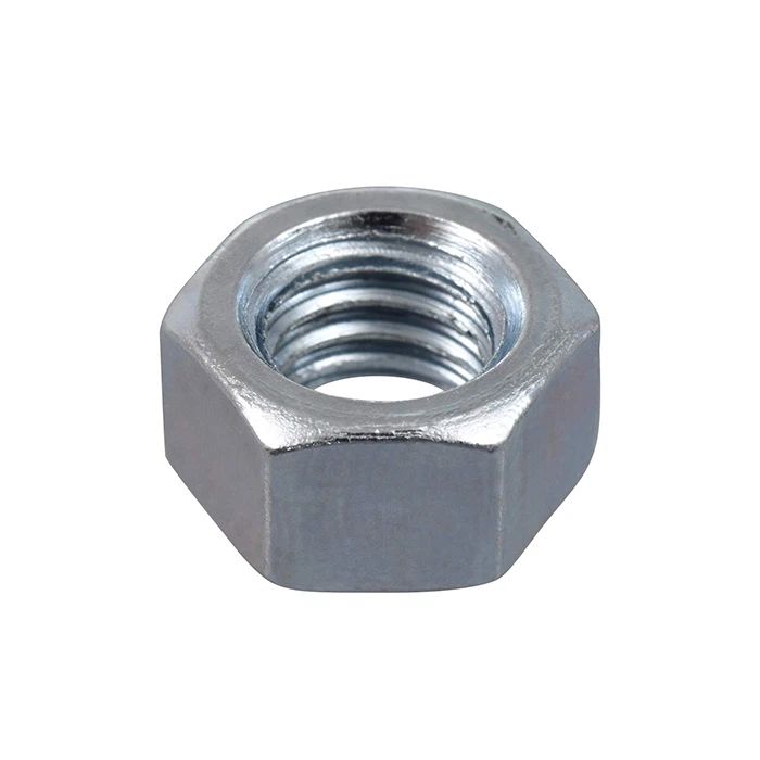 Hex Nut/Hex Nuts/Hexagonal Nut DIN934 ASME B 18.2.2 M6 4.8 Grade/grade 2 Bright Zinc/Zinc Plated/Clear Zinc/Blue White Zinc
