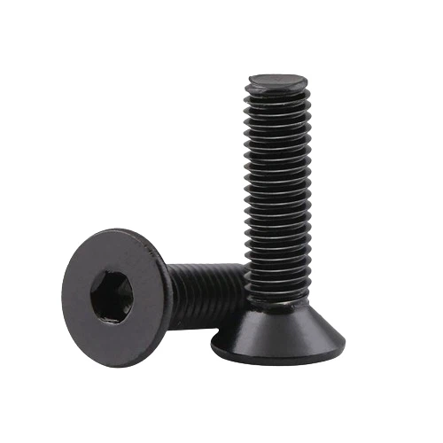 Hex Socket Countersunk Head Screw DIN 7991 Black