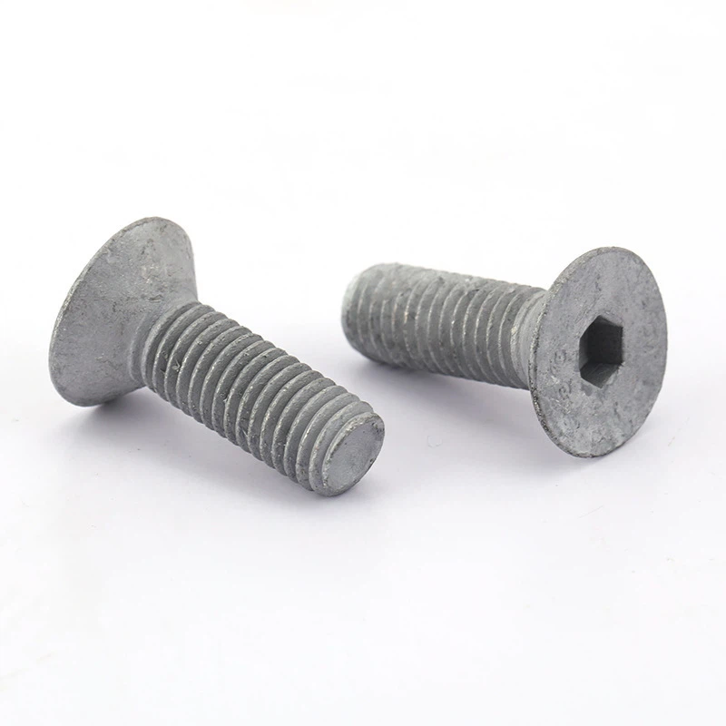 Hex Socket Countersunk Head Screw DIN 7991 HDG/Hot Dip Galvanized