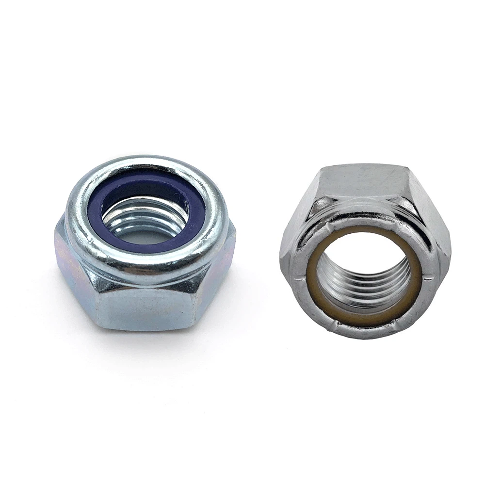 DIN985 Zinc Plated Hex Nylon Insert Lock Nut
