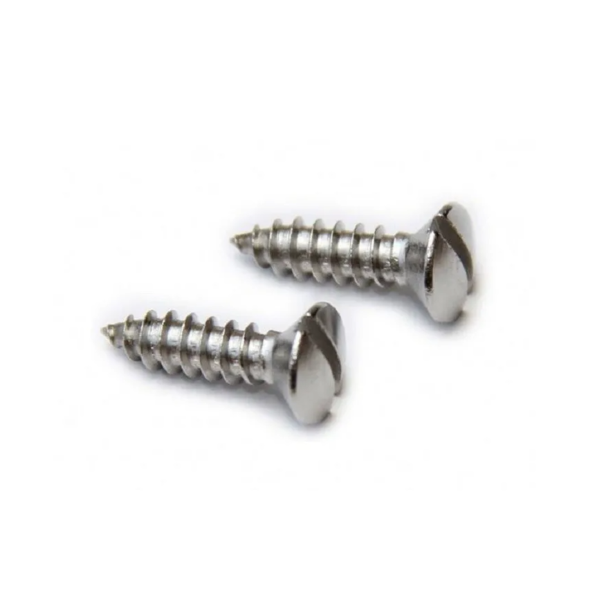 Slotted Raised Countersunk Self Tapping Screw DIN 7973