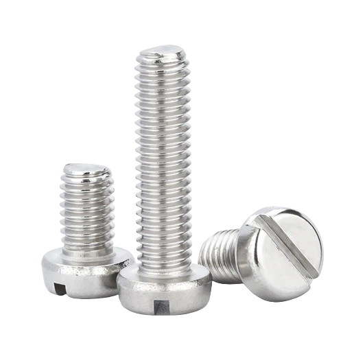 Slotted Cheese Head Screw 304 SS/304 Stainless Steel