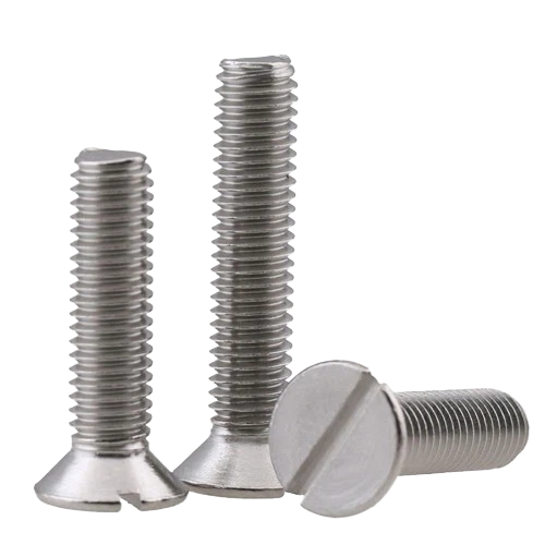 Slotted Countersunk Screw 304 SS/304 Stainless Steel
