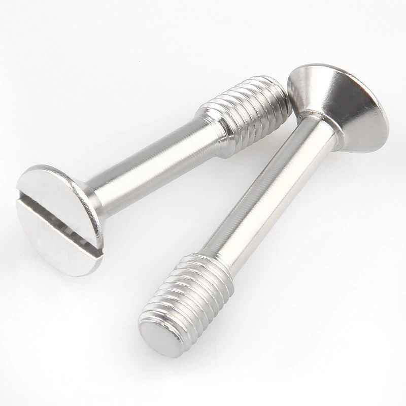 Slotted Countersunk Screw With Waisted Shank