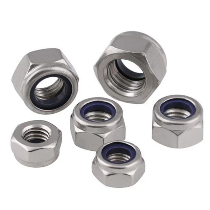 Stainless Steel Nylon Lock Hex Nut DIN985