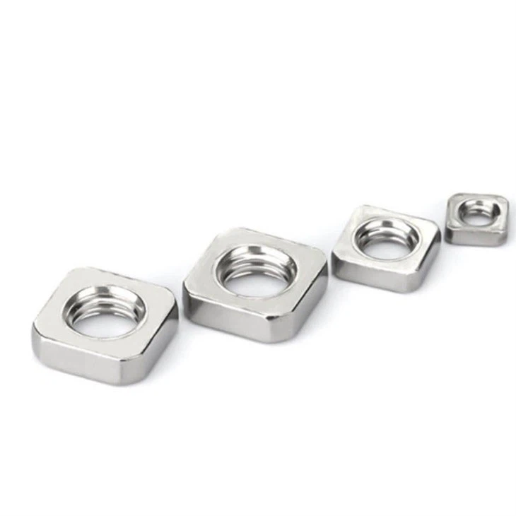 Stainless Steel Square Thin Nut DIN562
