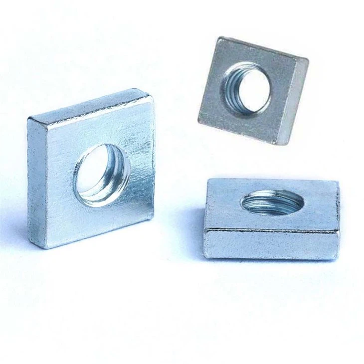 Zinc Plated Square Thin Nut DIN562