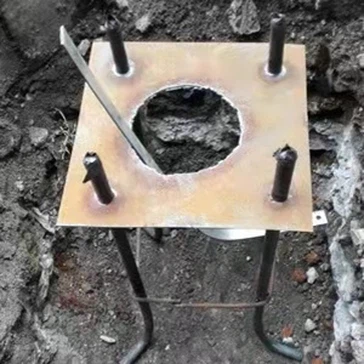 What To Do If You Need To Ream A Hole When Pre-Burying Anchor Bolt?