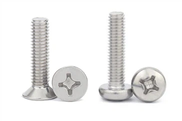 Differences Between Countersunk Head Screw And Cross Pan Head Screw