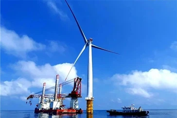 The Fan Of Vietnam's Jin 'ou Offshore Wind Power Project 1a Has Been Successfull